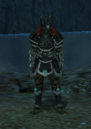 [Eternity] Black Dragon Blue Scales Armor (M)