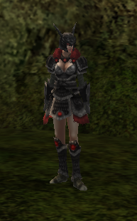 [Eternity] Black Dragon Red Scales Armor (F)