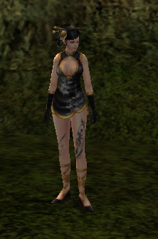 [Eternity] Black Peony Wardrobe (F)